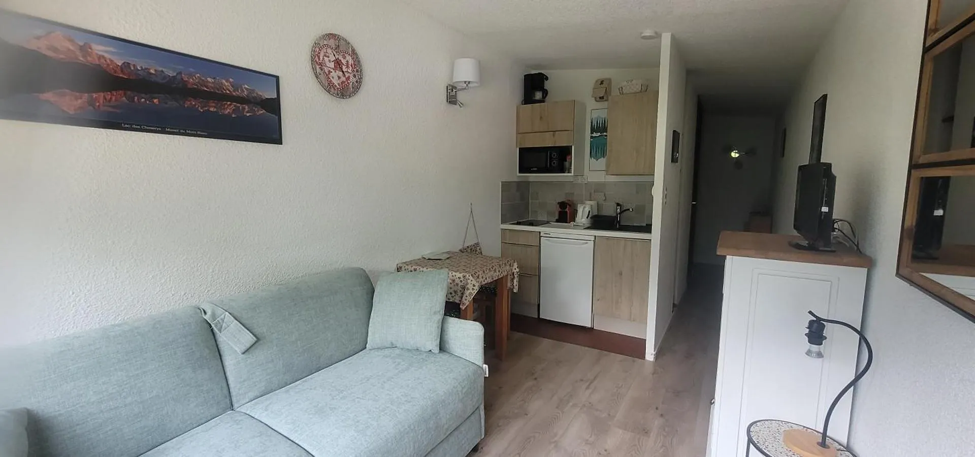 Appartement studio plein sud vue Mont Blanc CHAMONIX